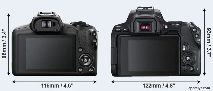 Comparison R100 or SL3 rear