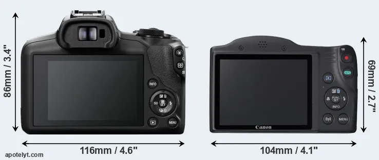 Comparison R100 or SX420 rear