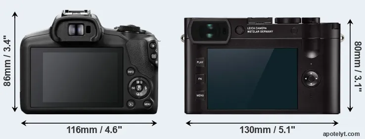 Comparison R100 or Q2 rear