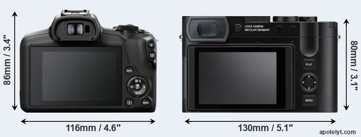 Comparison R100 or Q3 rear