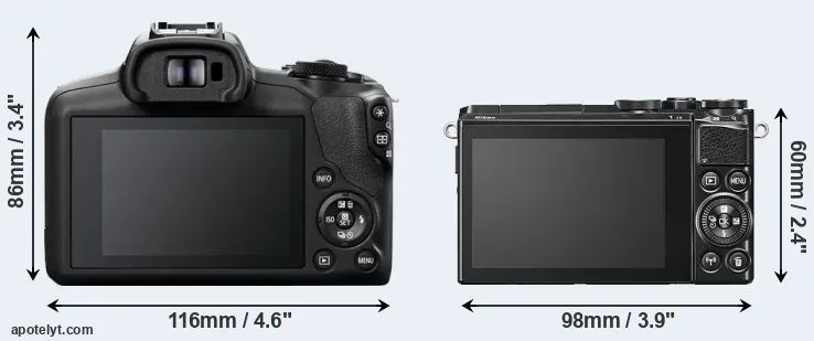 Comparison R100 or J5 rear