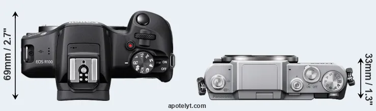 Compare R100 versus GF7 top