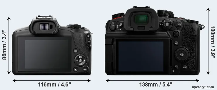 Comparison R100 or GH6 rear