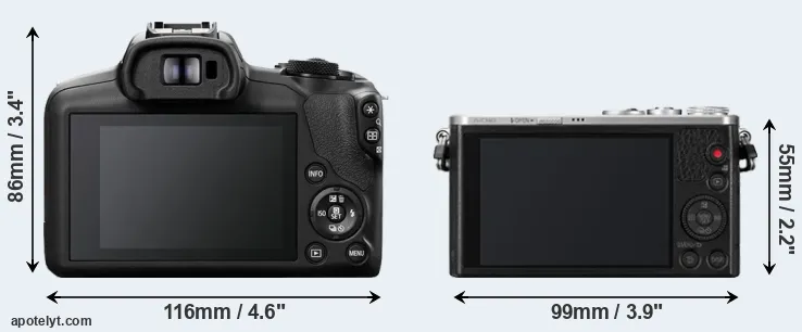 Comparison R100 or GM1 rear