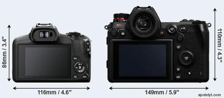 Comparison R100 or S1R rear