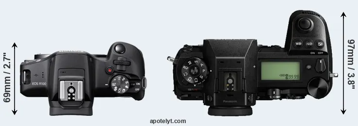 Compare R100 versus S1R top
