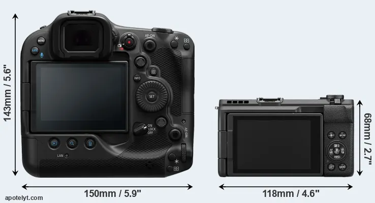 Comparison R3 or V1 rear