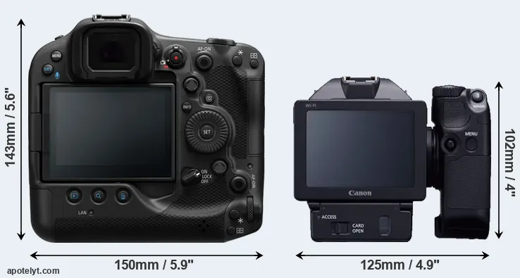 Comparison R3 or XC10 rear