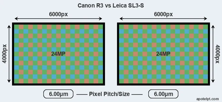 R3 versus Leica SL3-S MP