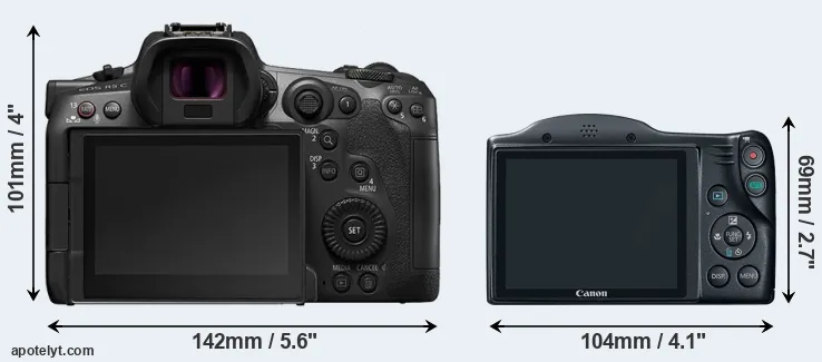 Comparison R5 C or SX400 rear