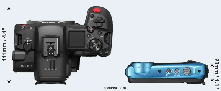 Compare R5 C versus XP140 top