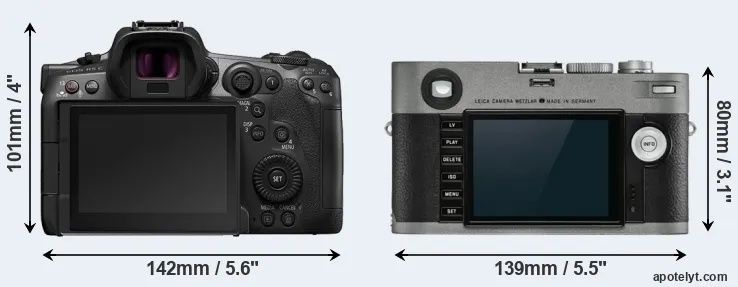 Comparison R5 C or M-E Typ 240 rear