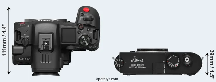 Compare R5 C versus M10-P top