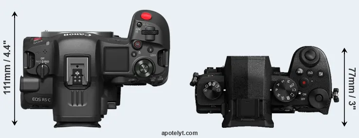 Compare R5 C versus G95 top