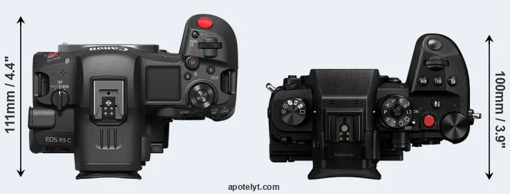 Compare R5 C versus GH6 top