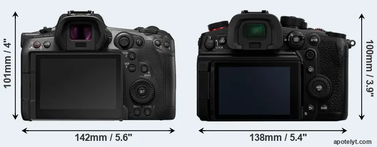 Comparison R5 C or GH7 rear