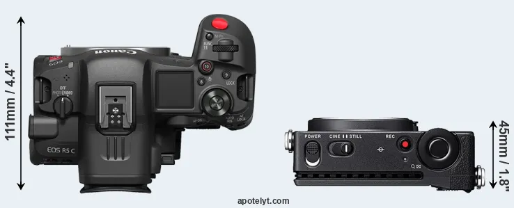 Compare R5 C versus fp top