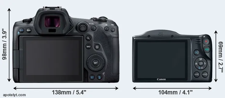 Comparison R5 or SX400 rear
