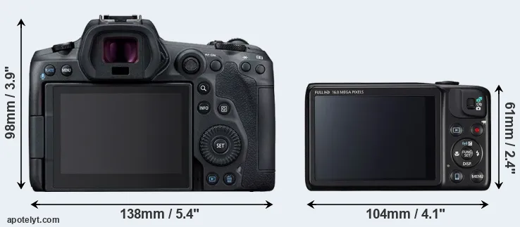 Comparison R5 or SX600 rear