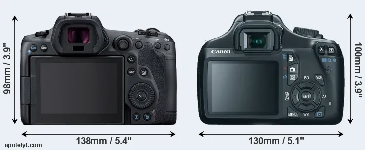 Comparison R5 or T3 rear
