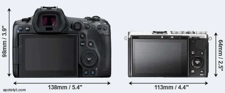 Comparison R5 or X70 rear