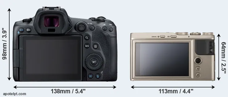 Comparison R5 or XF10 rear