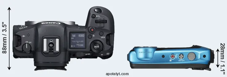 Compare R5 versus XP140 top