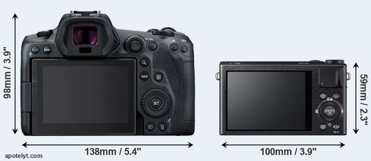 Comparison R5 or XQ1 rear