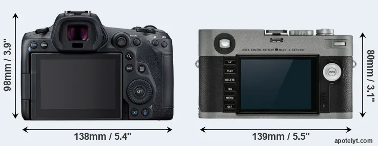 Comparison R5 or M-E Typ 240 rear