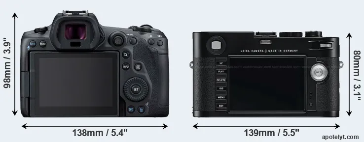 Comparison R5 or M Typ 240 rear
