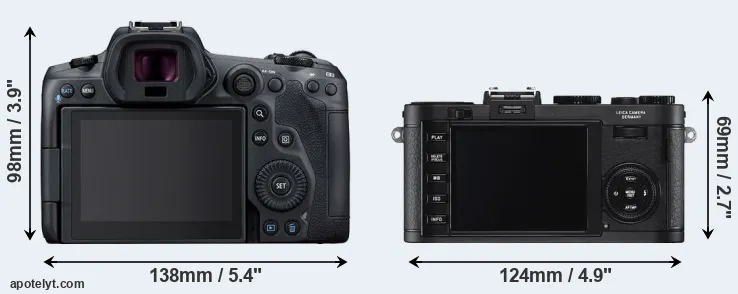 Comparison R5 or X2 rear