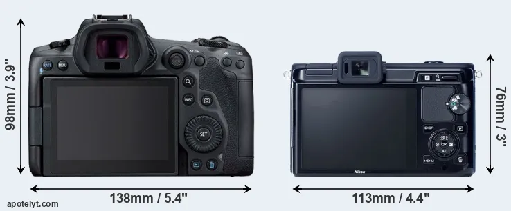Comparison R5 or V1 rear