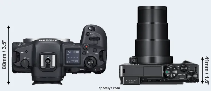 Compare R5 versus A1000 top