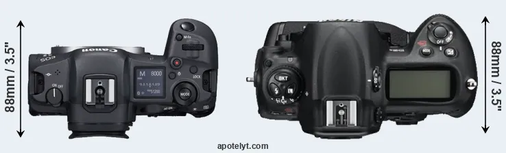 Compare R5 versus D3S top