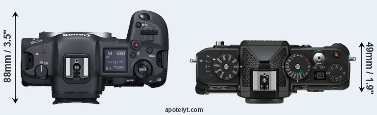 Compare R5 versus Zf top
