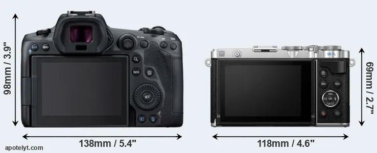 Comparison R5 or E-P7 rear