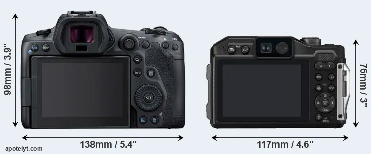 Comparison R5 or FT7 rear