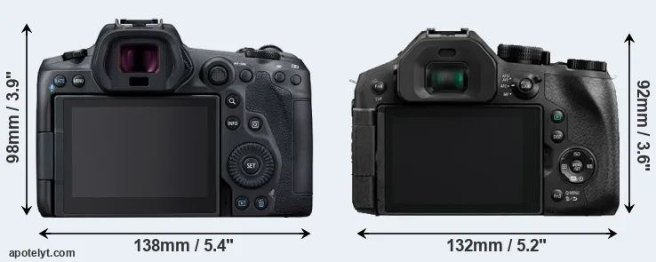 Comparison R5 or FZ300 rear