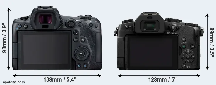 Comparison R5 or G80 rear