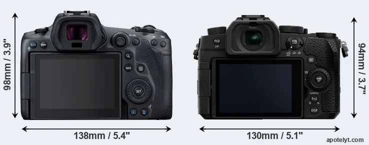 Comparison R5 or G90 rear