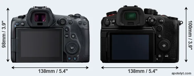 Comparison R5 or GH6 rear