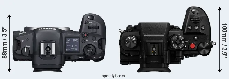 Compare R5 versus GH6 top