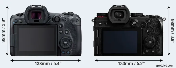 Comparison R5 or S5 rear
