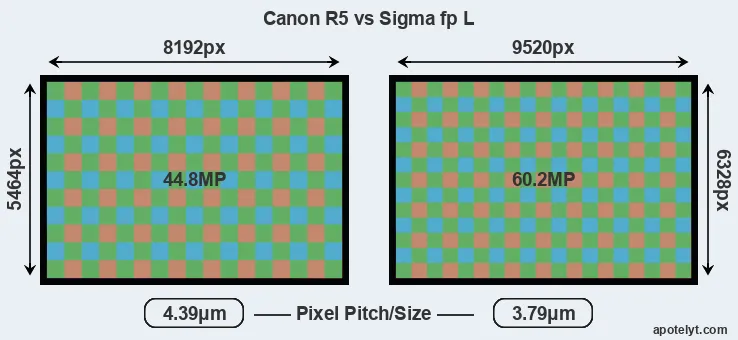 R5 versus fp L MP