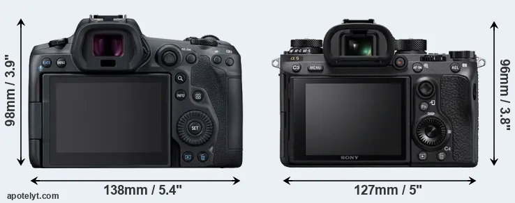 Comparison R5 or A9 rear