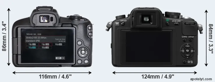 Comparison R50 or G10 rear