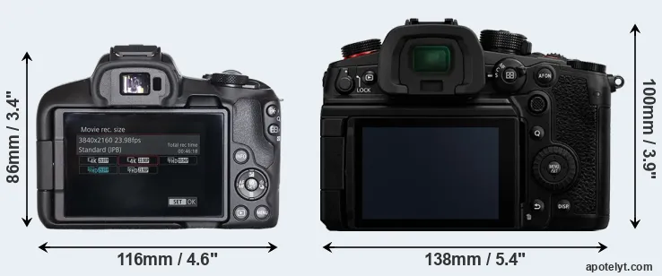 Comparison R50 or GH6 rear