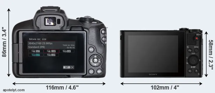 Comparison R50 or HX80 rear