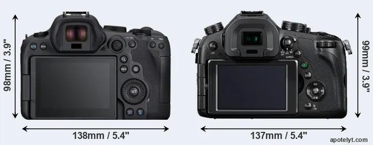 Comparison R6 Mark II or FZ1000 rear