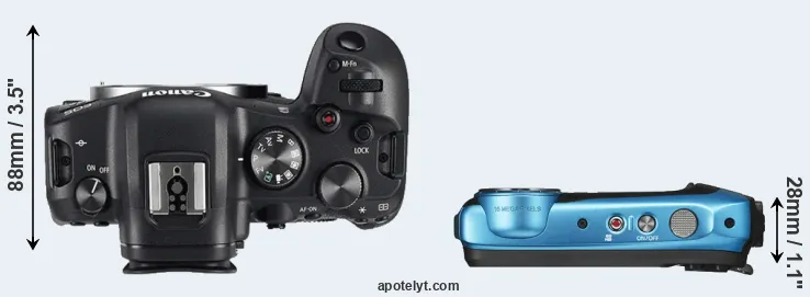 Compare R6 versus XP140 top